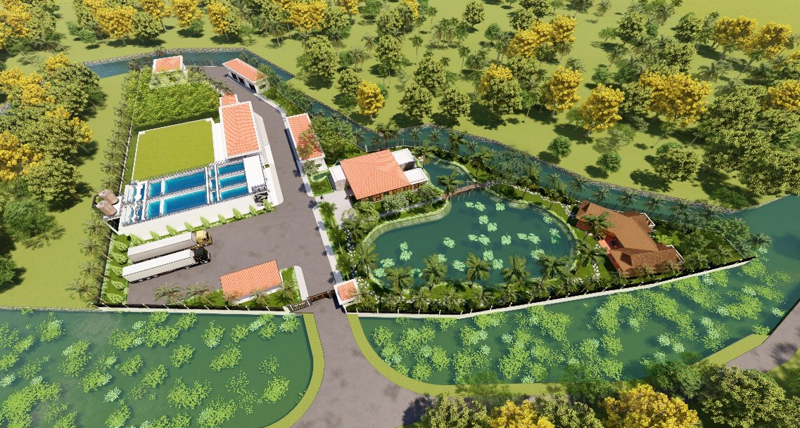 Nhà máy nước Nguyệt Hoá 10.000m³/day, tỉnh Trà Vinh